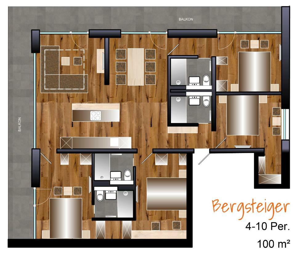 CIllas Appartements Kappl  Kültér fotó